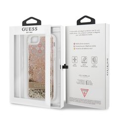 Guess Liquid Glitter Paisley Case for iPhone 7/8/SE2020/SE2022 Gold цена и информация | Чехлы для телефонов | kaup24.ee