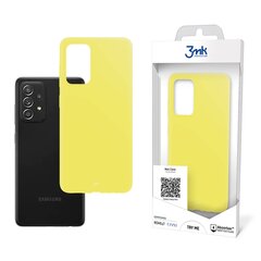 Samsung Galaxy A52 4G/5G A52s 5G - 3mk Matt Case lime hind ja info | Telefoni kaaned, ümbrised | kaup24.ee