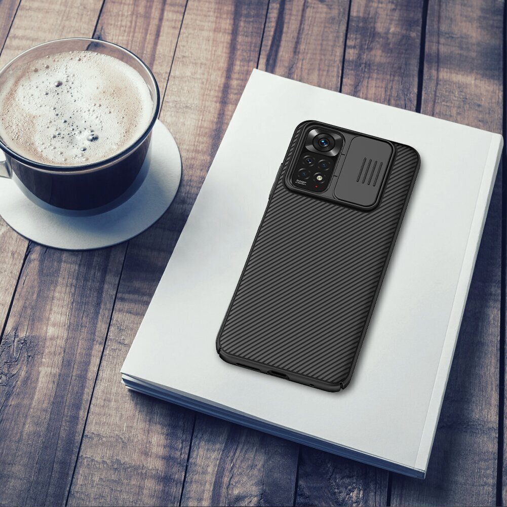 Nillkin CamShield Back Cover for Xiaomi Redmi Note 11 Black hind ja info | Telefoni kaaned, ümbrised | kaup24.ee