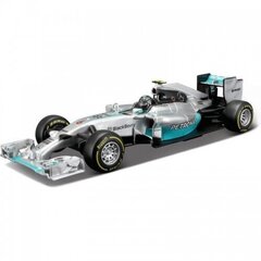 Bburago - 1:32 F1 2014 Mercedes Amg Team Nico Rosberg Only / from Assort цена и информация | Игрушки для мальчиков | kaup24.ee