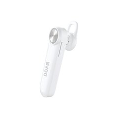 BWOO Bluetooth earphone BW84 white цена и информация | Bluetooth гарнитура | kaup24.ee