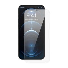 Baseus Tempered Glass Transparent 0.3mm (6.1inch) for iPhone 12/12 Pro (2pcs) hind ja info | Ekraani kaitsekiled | kaup24.ee