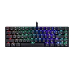 Mechanical gaming keyboard Motospeed CK67 RGB (black) цена и информация | Клавиатуры | kaup24.ee