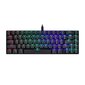 Mechanical gaming keyboard Motospeed CK67 RGB (black) цена и информация | Klaviatuurid | kaup24.ee