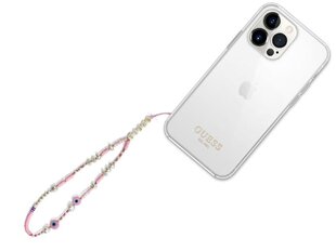 Guess Phone Strap Beads Shell Pink hind ja info | Mobiiltelefonide hoidjad | kaup24.ee