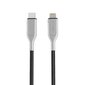 Forever Core Utra Fast MFI PD cable USB-C - Lightning 1,5 m 2,4A black цена и информация | Mobiiltelefonide kaablid | kaup24.ee