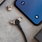 Forever Core 3in1 magnetic cable USB - Lightning + USB-C + microUSB 1,0 m 2,5A black цена и информация | Mobiiltelefonide kaablid | kaup24.ee