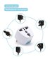 Fusion laadija adapter UK / USA / AU / CH -> EU (220V) valge hind ja info | Lülitid ja pistikupesad | kaup24.ee