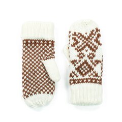 Art of Polo Перчатки | светло-коричневый, белый rk14165-1 цена и информация | Женские перчатки | kaup24.ee