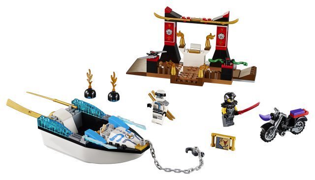 10755 LEGO® NINJAGO Saa kinni Zane Ninja laev hind ja info | Klotsid ja konstruktorid | kaup24.ee