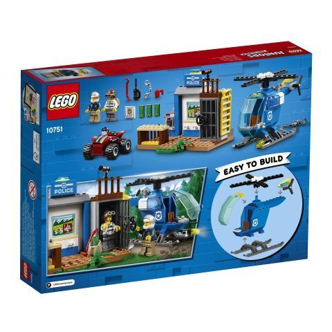 10751 LEGO® City Mäepolitsei tagaajamine цена и информация | Klotsid ja konstruktorid | kaup24.ee