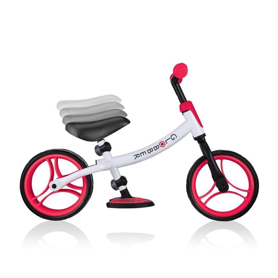 Tasakaaluratas Globber Go Bike Duo White New Red hind ja info | Jooksurattad | kaup24.ee