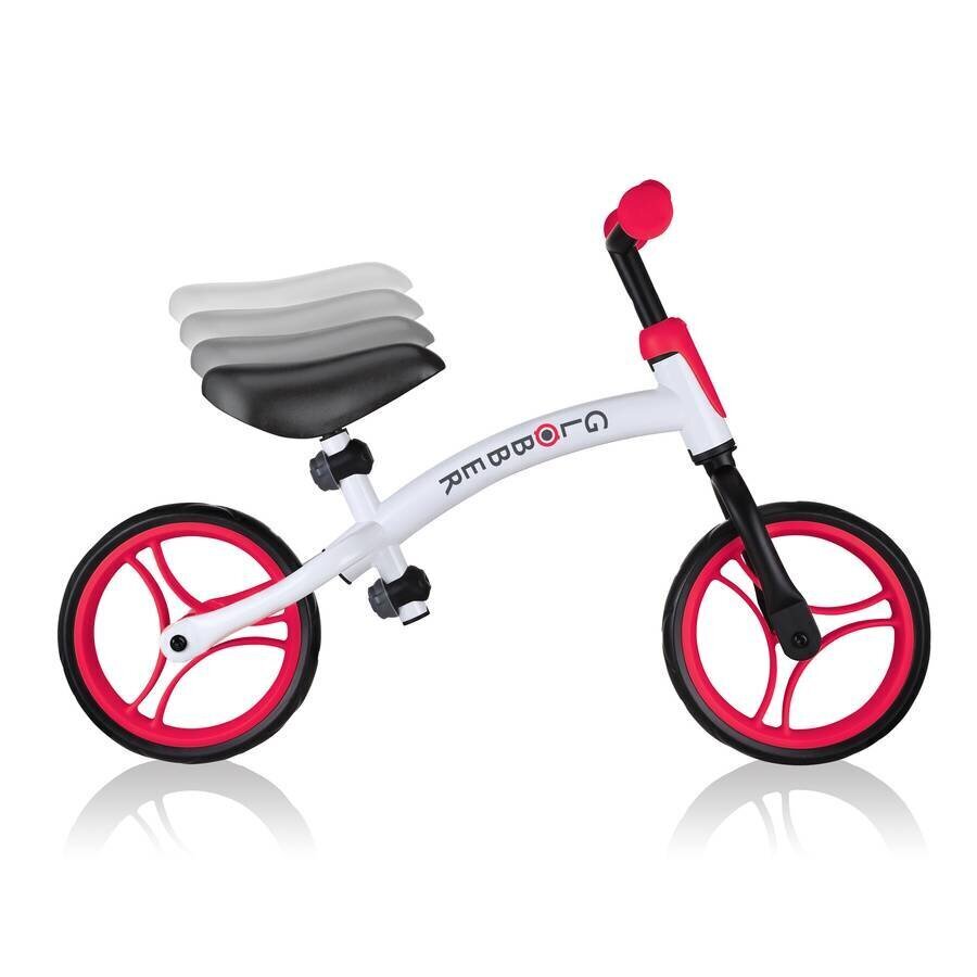 Tasakaaluratas Globber Go Bike Duo White New Red hind ja info | Jooksurattad | kaup24.ee