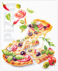 Tikkimiskomplekt Magic Needle "Pizza" 528-557 hind ja info | Tikkimistarvikud | kaup24.ee