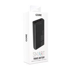 Forever Core power bank SPF-02 PD + QC 20000 mAh 18W black цена и информация | Forever Видеокамеры, аксессуары | kaup24.ee