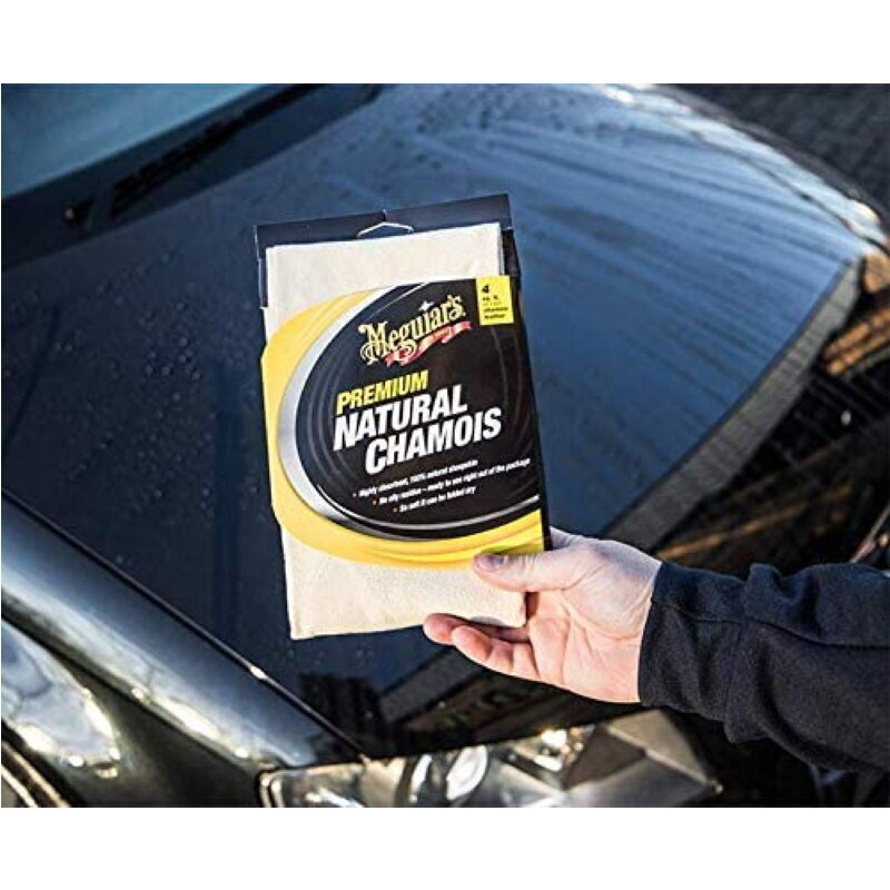 Auto puhastusrätik Meguiar's X2100 Premium Natural Chamois Leather hind ja info | Puhastuslapid, salvrätikud | kaup24.ee