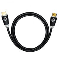 Oehlbach Ethernet 2,5 м черный Easy Connect HDMI цена и информация | Кабели и провода | kaup24.ee