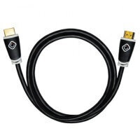 Oehlbach Ethernet 2,5m must Easy Connect HDMI hind ja info | Kaablid ja juhtmed | kaup24.ee