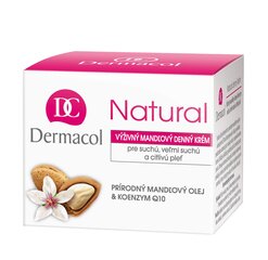 Päevane näokreem Dermacol Natural Mandlový 50 ml цена и информация | Кремы для лица | kaup24.ee