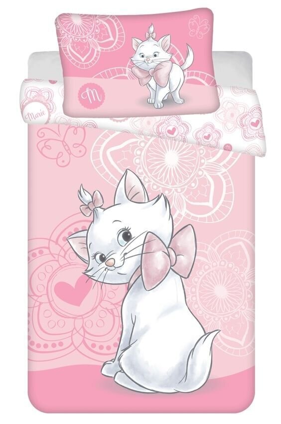 Voodipesukomplekt Marie Cat, 100 x 135 cm + padjapüür 40 x 60 cm цена и информация | Beebide ja laste voodipesu | kaup24.ee