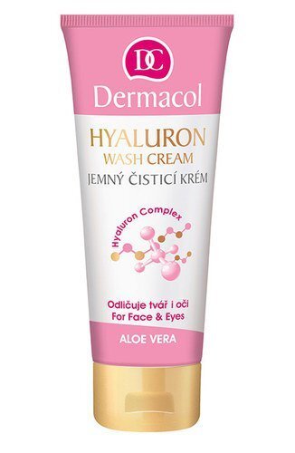 Näopuhastuskreem Dermacol Hyaluron Wash Cream 100 ml цена и информация | Näopuhastusvahendid | kaup24.ee