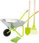 Laste käru ja tööriistad Wheelbarrow with Gardening Tools - SF hind ja info | Poiste mänguasjad | kaup24.ee