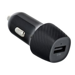 USB autolaadija 2,4A 12W hind ja info | Mobiiltelefonide laadijad | kaup24.ee