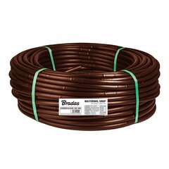 Tilk-kastmisvoolik Bradas WATERMIL DRIP BROWN, 100 m (16 / 1,0 mm / 50 cm / 1,6 l / h) цена и информация | Оборудование для полива | kaup24.ee