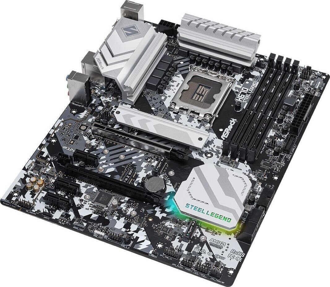 Arvuti jahutustarvik ASRock H670 Steel legend цена и информация | Emaplaadid | kaup24.ee