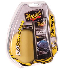 Набор для полировки Meguiars G3502INT D/A - полировочный диск 4'' + Ultimate  Polish Pre Wax (118 мл) (США) цена и информация | Автохимия | kaup24.ee