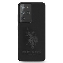 Чехол US Polo USHCS21LSLHRTBK S21 Ultra G998 для Samsung Galaxy S21 Ultra 5G, черный цена и информация | Чехлы для телефонов | kaup24.ee