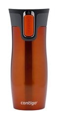 Termokruus Contigo West loop 470 ml, Tangerine, 2095850 цена и информация | Термосы, термокружки | kaup24.ee