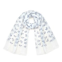 Art of Polo Scarf | Valge sz22219-1 цена и информация | Шапки, перчатки, шарфы для девочек | kaup24.ee