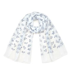 Art of Polo Scarf | Valge sz22219-1 hind ja info | Tüdrukute mütsid, sallid, kindad | kaup24.ee