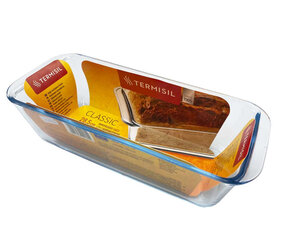 Стеклянная жаропрочная форма для выпечки хлеба цена и информация | Формы, посуда для выпечки | kaup24.ee