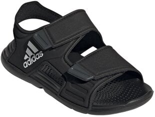 Adidas Sandaalid Altaswim C Black GV7802 GV7802/11.5K цена и информация | Детские сандали | kaup24.ee