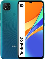 Xiaomi Redmi 9C Octa Core, 128 GB Green hind ja info | Telefonid | kaup24.ee