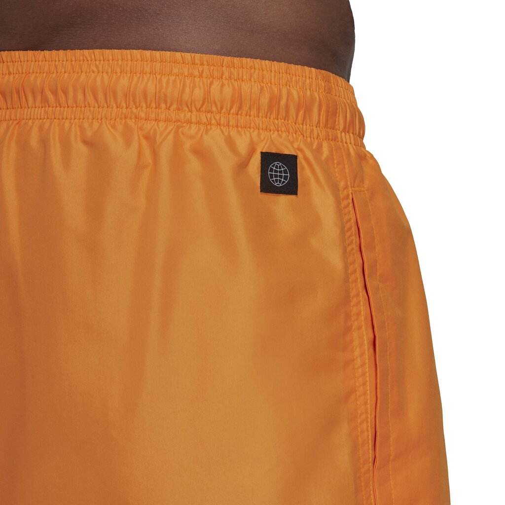 Adidas Lühikesed Püksid Solid Clx Short Sl Orange HA0375 HA0375/L hind ja info | Ujumispüksid, shortsid | kaup24.ee