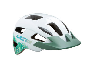 Детский велосипедный шлем Lazer Gekko White Tropical, 50-56 см цена и информация | Шлемы | kaup24.ee