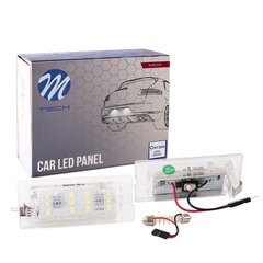 Модуль подсветки номерного знака M-Tech LED  цена и информация | Автомобильные лампочки | kaup24.ee