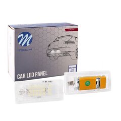 Registreerimismärgi valgustusmoodul M-Tech Led license plate light LD-E46-4D 18xSMD2835 цена и информация | Автомобильные лампочки | kaup24.ee