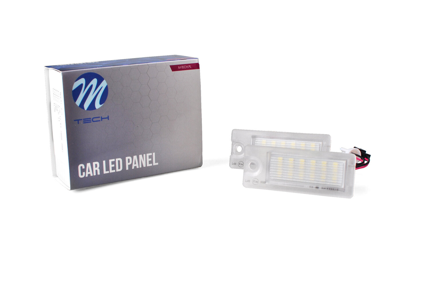 Numbrimärgi valgustusmoodul M-Tech Led license plate light LP-V6789 12xSMD2835 hind ja info | Autopirnid | kaup24.ee