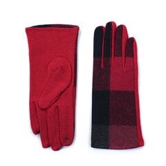 Перчатки Art of Polo, черные, красные цена и информация | Женские перчатки | kaup24.ee