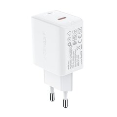 Acefast charger GaN USB Type C 30W, PD, QC 3.0, AFC, FCP white (A21 white) hind ja info | Mobiiltelefonide laadijad | kaup24.ee