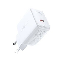 Быстрое зарядное устройство Acefast USB Type C 20W Power Delivery (A1 EU белый) цена и информация | Зарядные устройства для телефонов | kaup24.ee