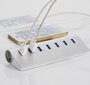 Hub 7 in 1 Splitter Port 7 x Usb 3.0 Zenwire цена и информация | USB jagajad, adapterid | kaup24.ee