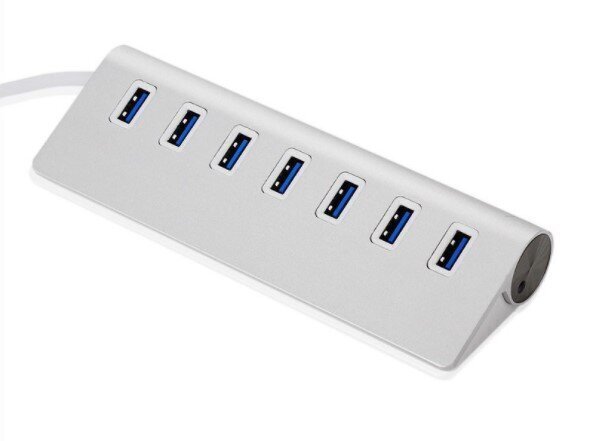 Hub 7 in 1 Splitter Port 7 x Usb 3.0 Zenwire цена и информация | USB jagajad, adapterid | kaup24.ee