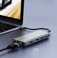 Adapter Hub 12w1 Usb-C 2 x HDMI VGA USB pesa SD LAN цена и информация | USB jagajad, adapterid | kaup24.ee