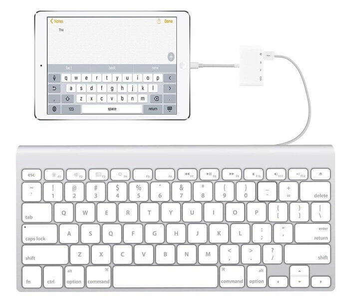 Adapter kaardilugeja Lightning micro SD USB iPhone цена и информация | USB jagajad, adapterid | kaup24.ee