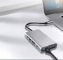 Hub Usb-C 11w1 adapter HDMI 4K VGA pesa SD RJ45 M1 Zenwire цена и информация | USB jagajad, adapterid | kaup24.ee